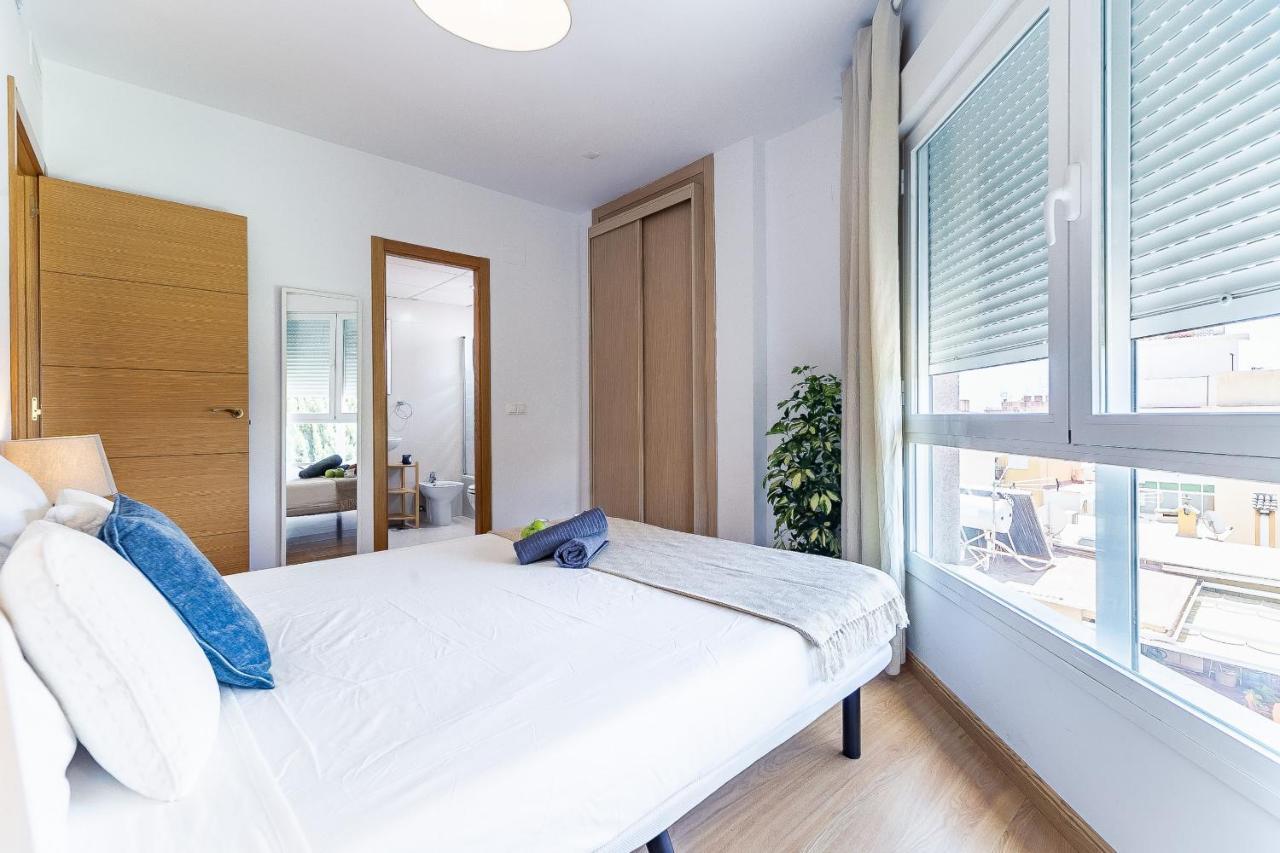 מאלגה Modern Beach Apartment Valparaiso With Parking מראה חיצוני תמונה